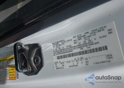 2019 Ford F-150 Xl from USA, damaged, VIN 1FTFX1E59KKE40001